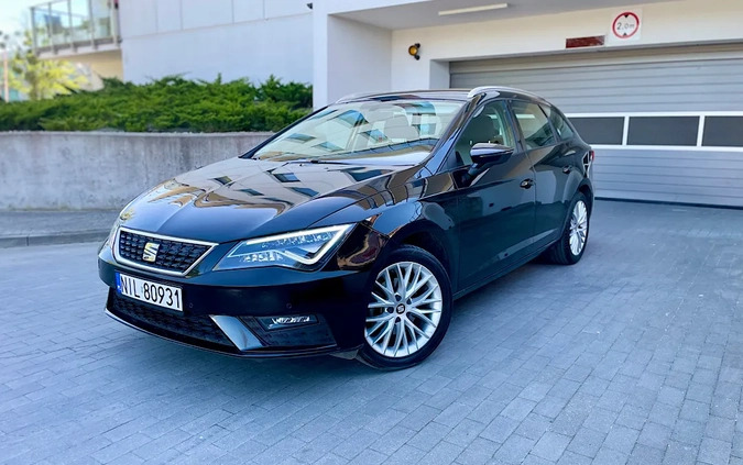 Seat Leon cena 59900 przebieg: 120000, rok produkcji 2017 z Iława małe 121